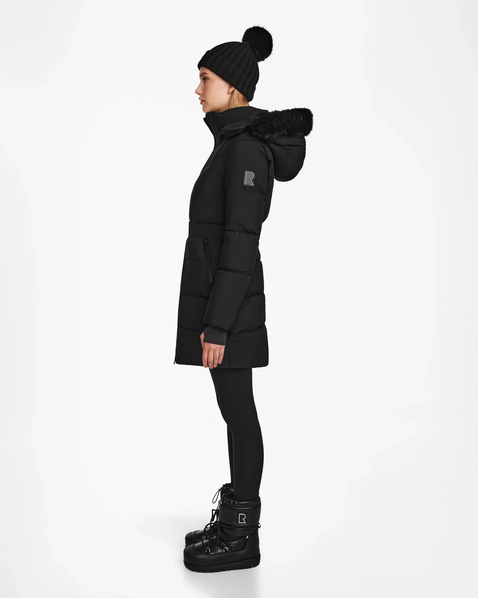 Women | Down Puffer CHRISTEL M-M - L124505 | Black