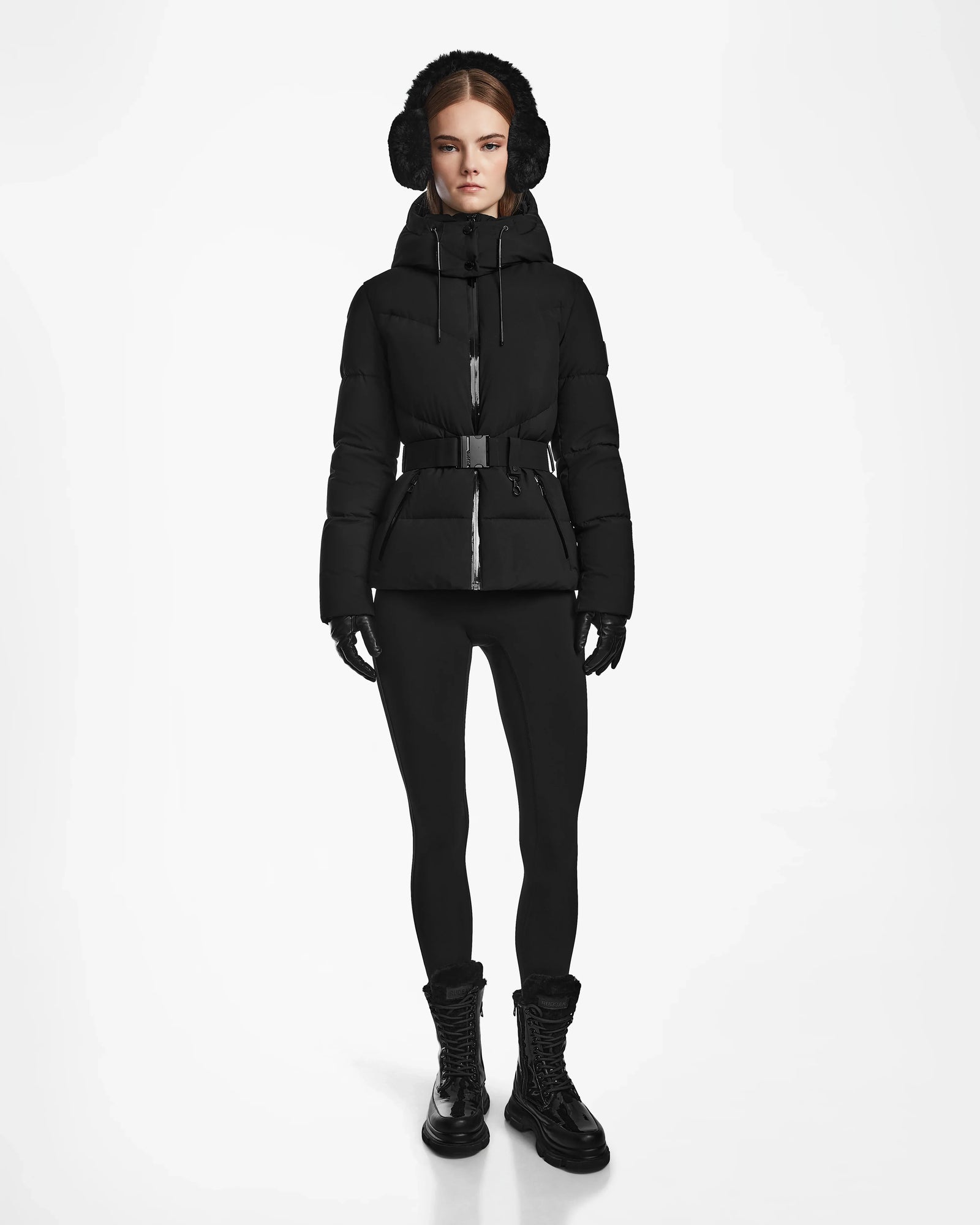 Women | CHRISTELLE M Down Puffer | Black