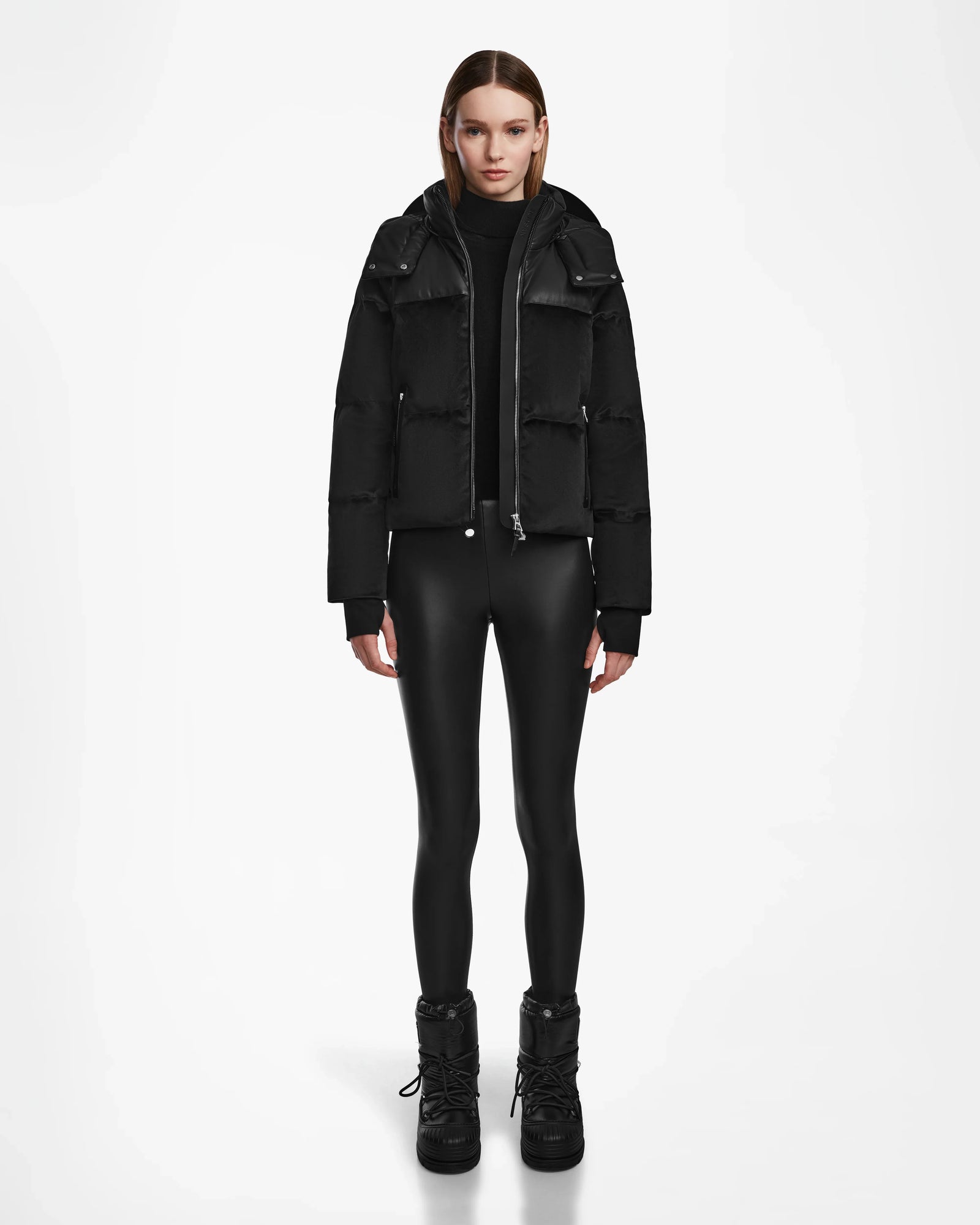Women | DELILAH Down Puffer | Black