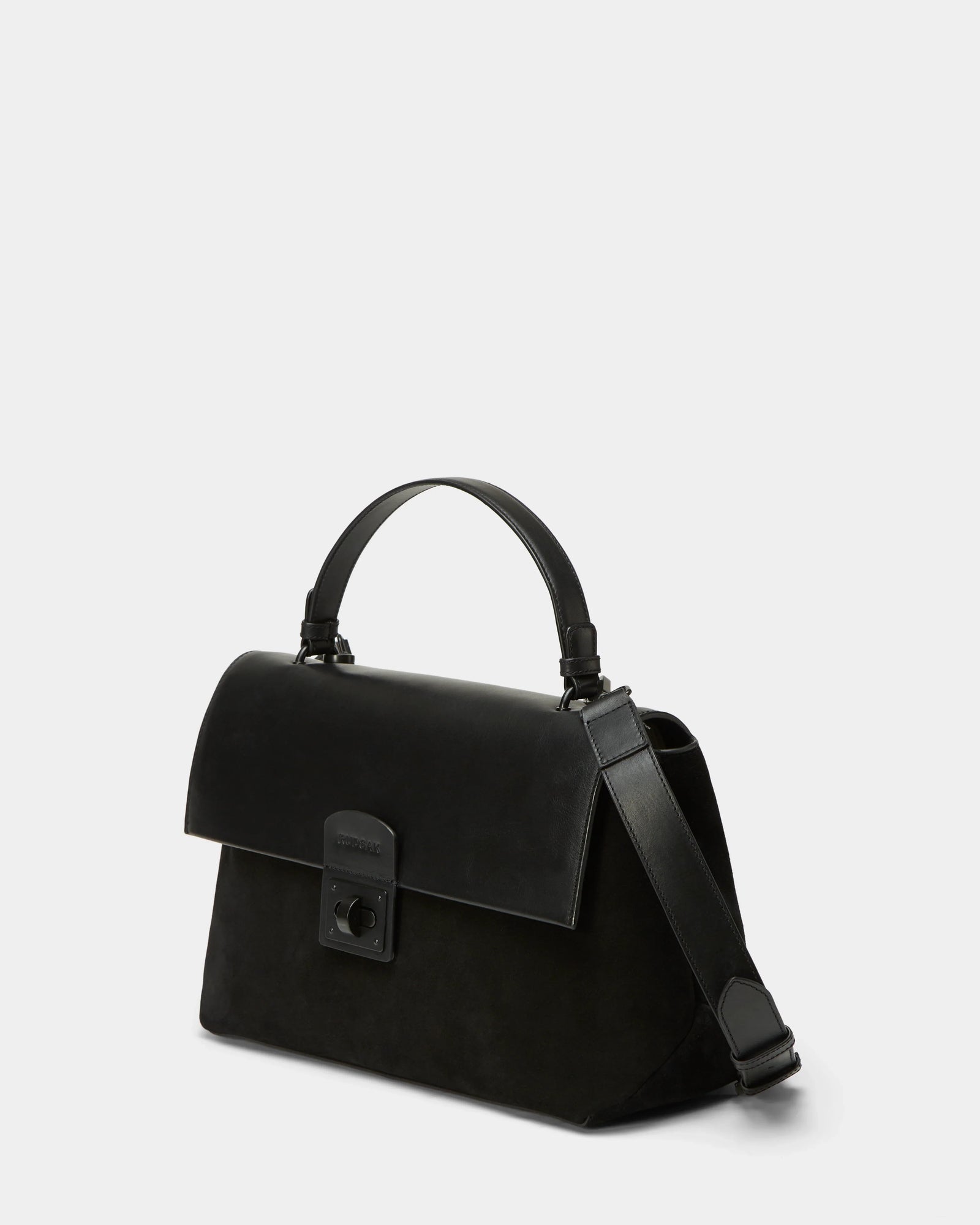 Women | ESMA Leather Handbag | Black
