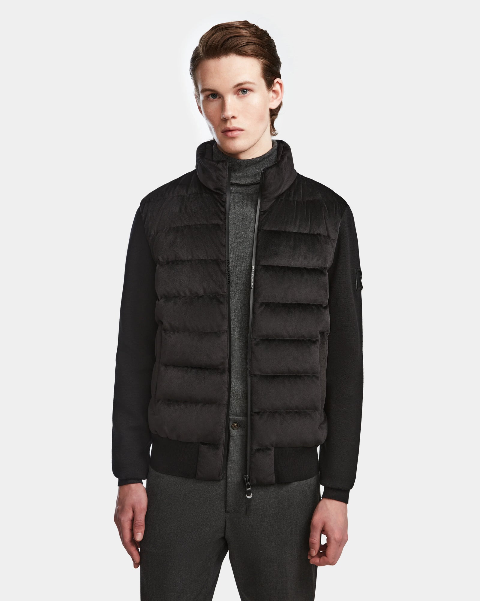 Men | EUGENE V Hybrid Lightdown Jacket | Black