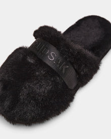 Women | FLUFF Slipper | Black