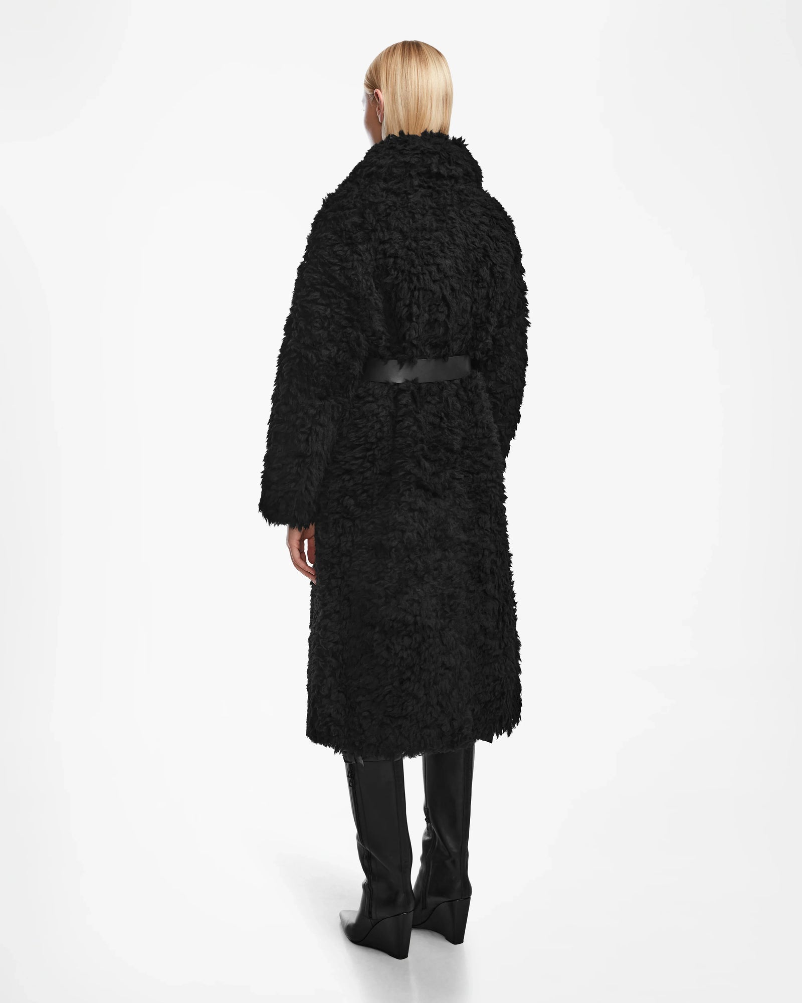 Women | Teddy Jacket KAMILAH - 8124827 | Black