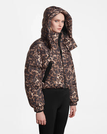 Women | KARLEE Down Puffer | Leopard