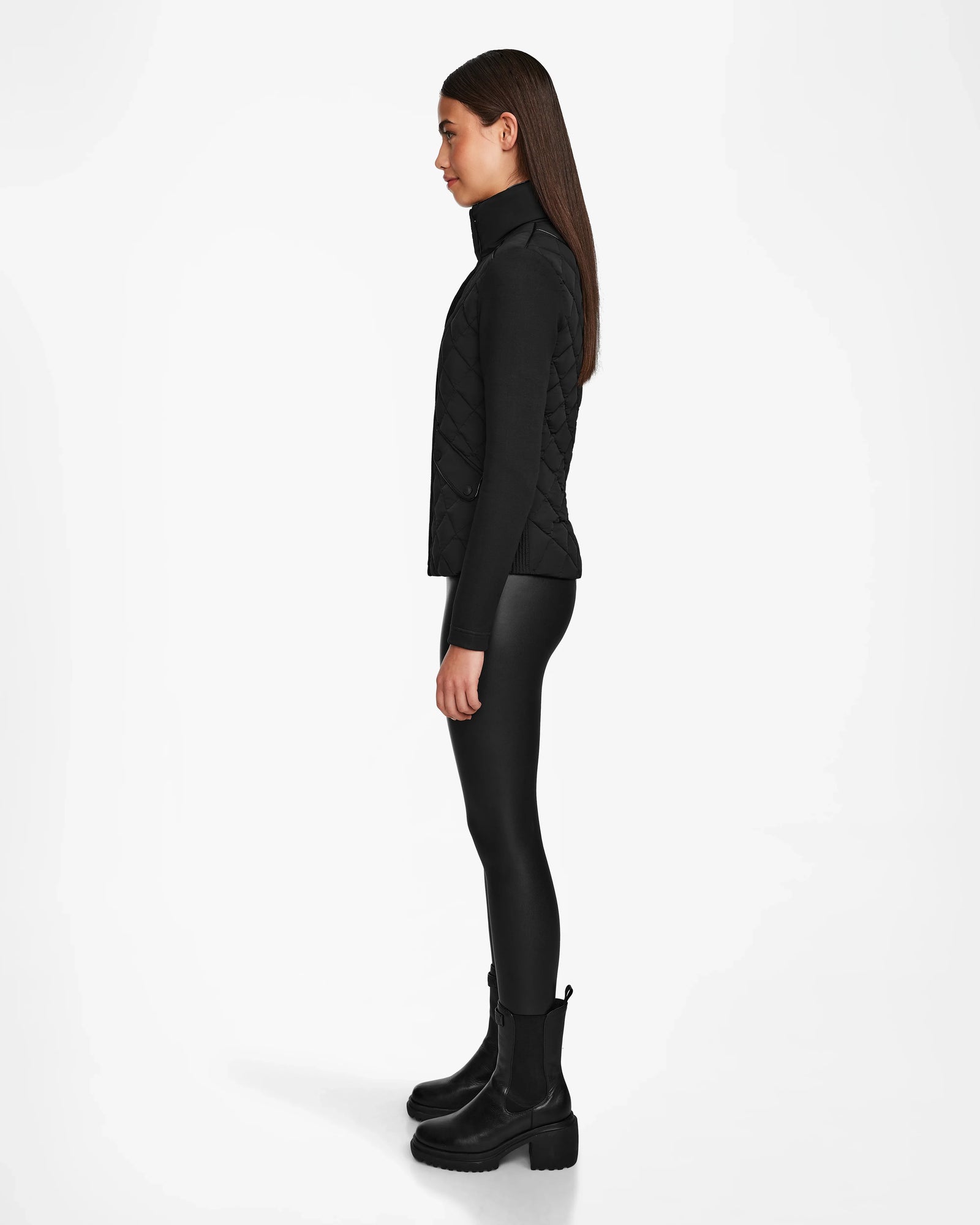 Women | Quilted Light Jacket KARMA L124503 | Black