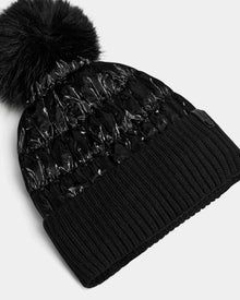 Women | LANYA Hat | Metallic Black