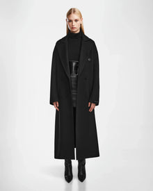 Women | LARA Wool Coat | Black