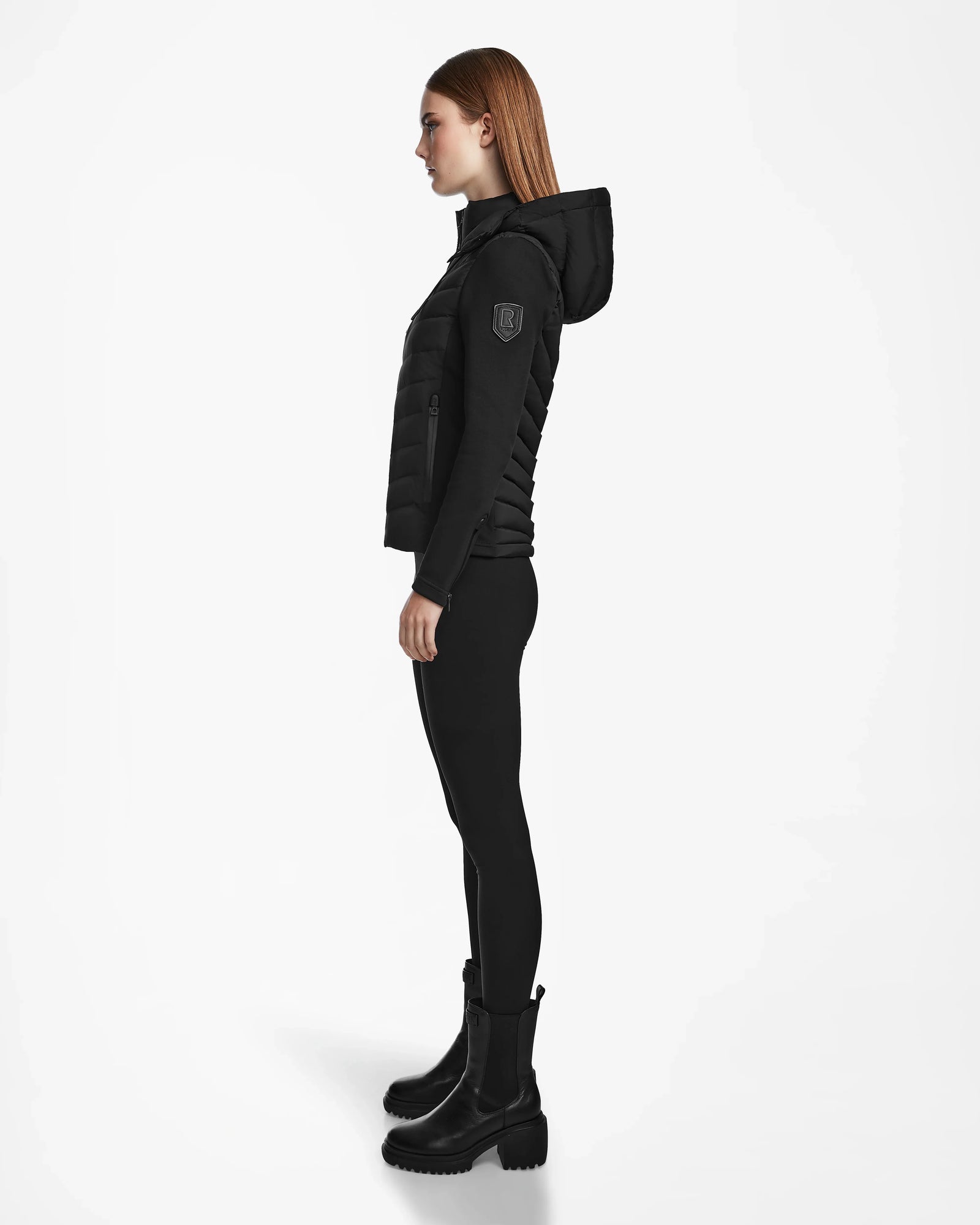 Women | MALYA M Hybrid Lightweight Down Jacket | Black