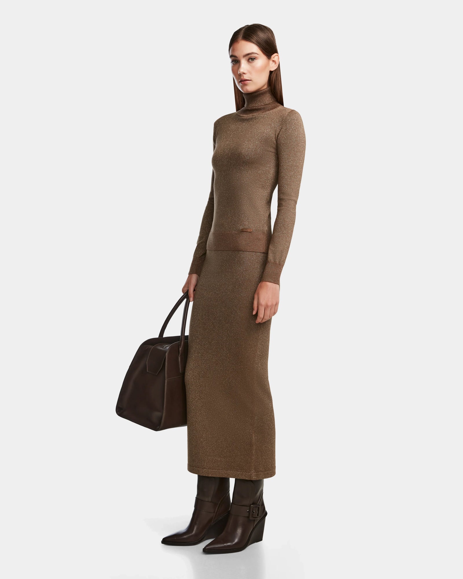 Women | RALDI Knit Sweater | Antique Bronze