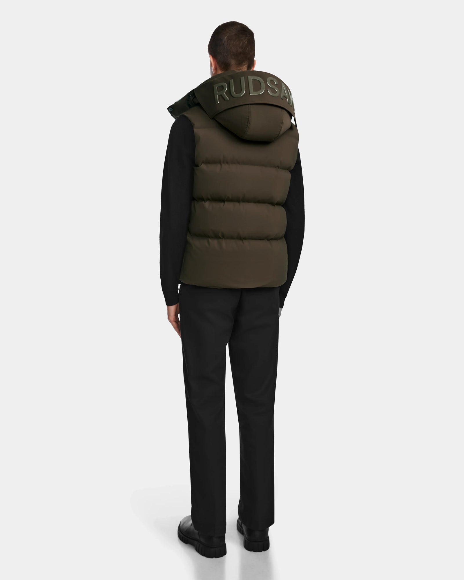 Unisex | Down Puffer Vest REN M 9123512 M | Army