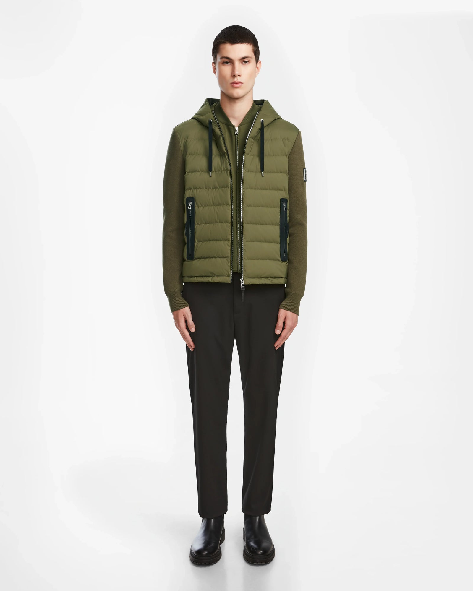 Men | RIVER Hybrid Lightdown Jacket | Loden Green