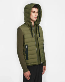 Men | RIVER Hybrid Lightdown Jacket | Loden Green