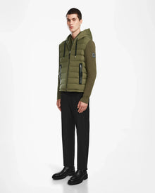 Men | RIVER Hybrid Lightdown Jacket | Loden Green