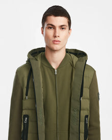 Men | RIVER Hybrid Lightdown Jacket | Loden Green