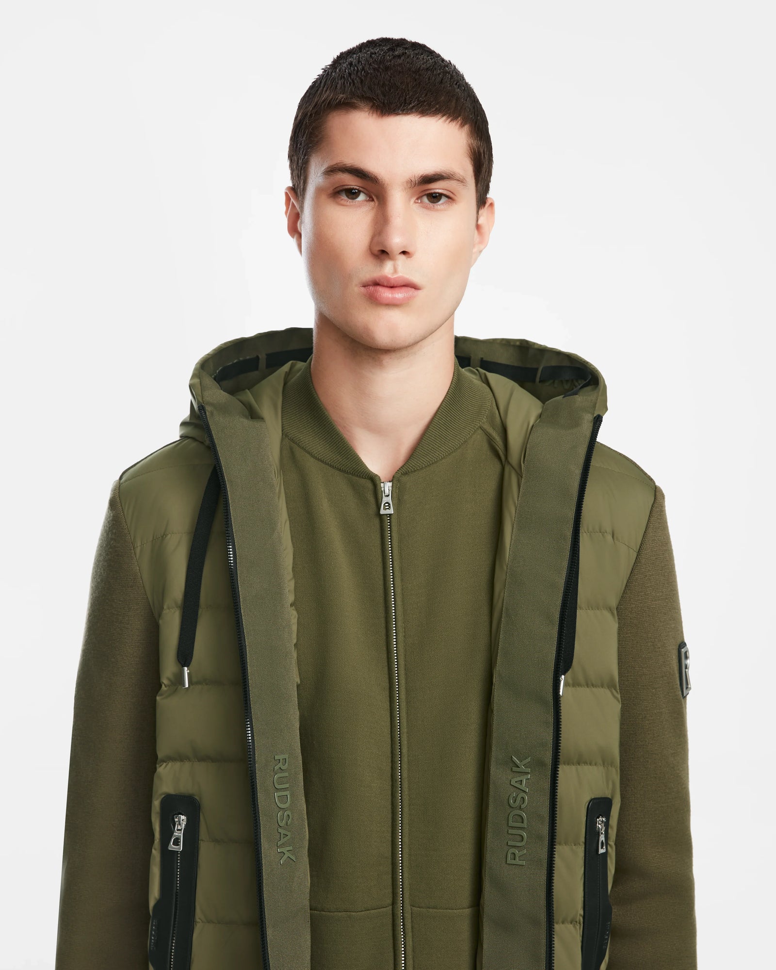 Men | RIVER Hybrid Lightdown Jacket | Loden Green