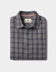 Men | Nikko Button Up Shirt | Ink Plaid