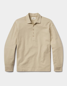Men | Lennox Jersey Polo | Oat