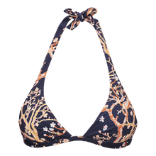 Women | Sweet Blossom Swim Top | Navy