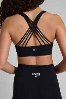 Lululemon | Flexyflex Strappy Yoga Bra A-C | Black