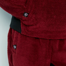 Sherpa Fleece Short | Cabernet