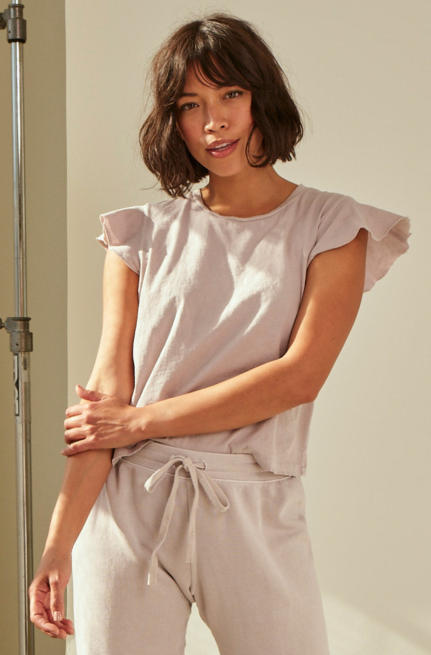 Flutter Tee | Fawn