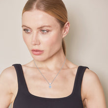 0.15 CT Round Natural Diamond | Pendant Necklace | 14K White Gold | I Color | I1 Clarity