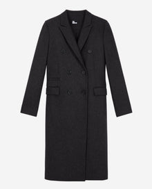 Gray Wool Coat | Women | Grey