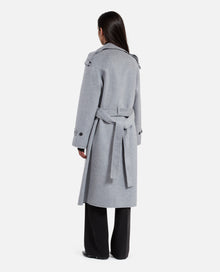 Trench Style Coat | Women | Grey