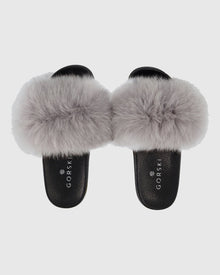 Fox Sandals | Light Gray