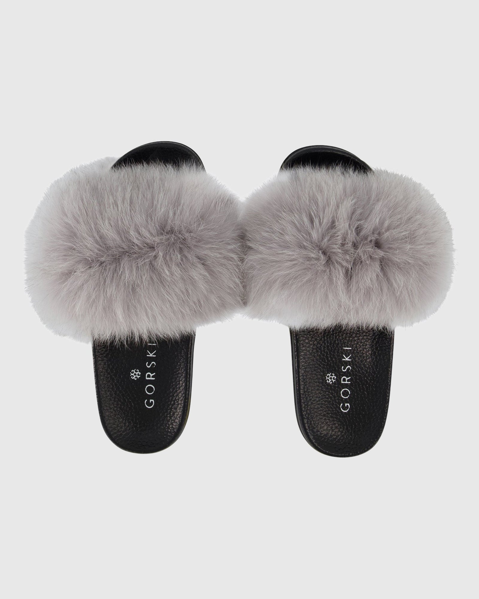 Fox Sandals | Light Gray