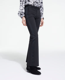 Wool Suit Pants | Women | Black