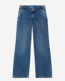 Wide-Leg Jeans | Women | Blue Denim