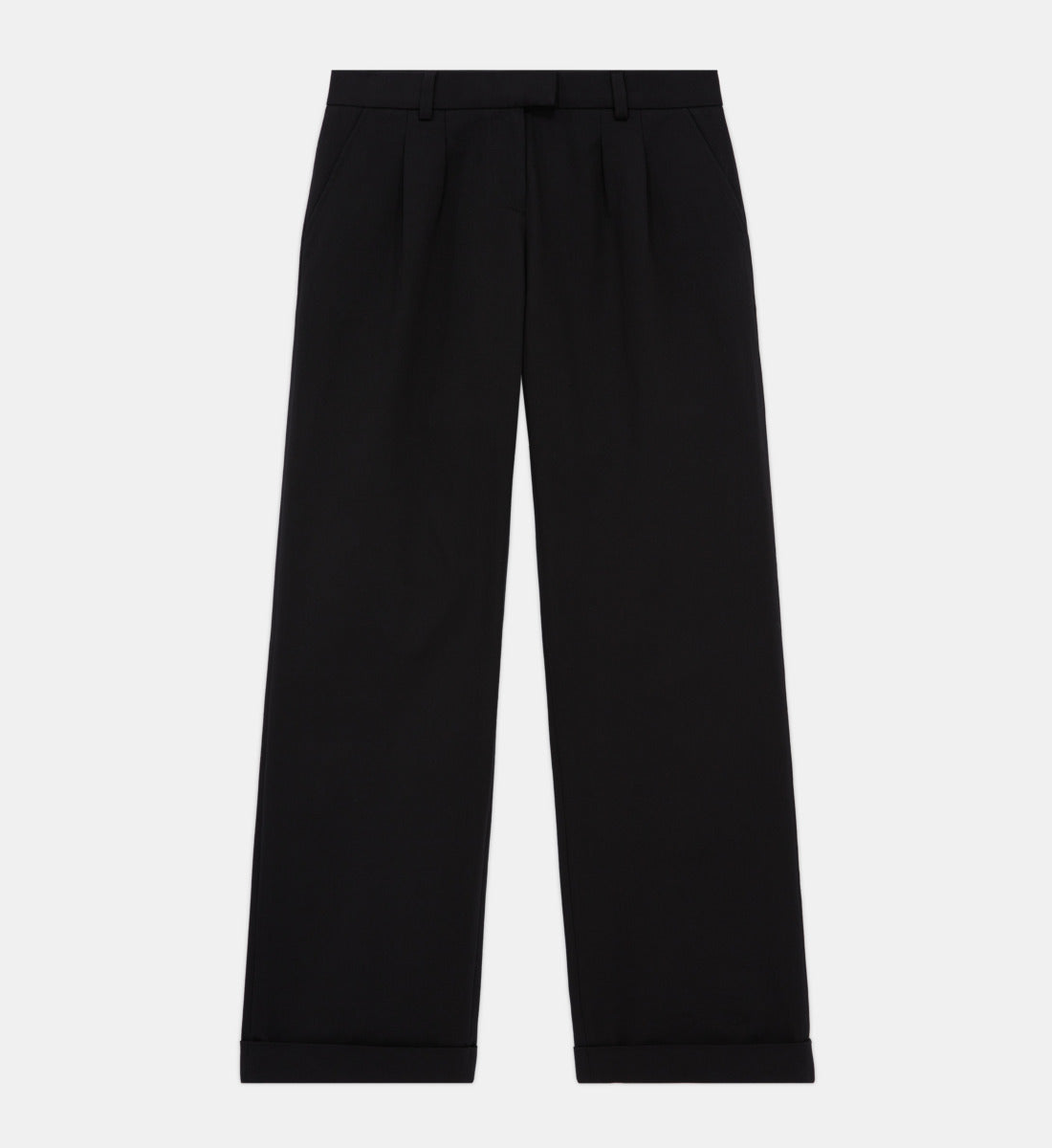 Wide-Leg Pants | Women | Black