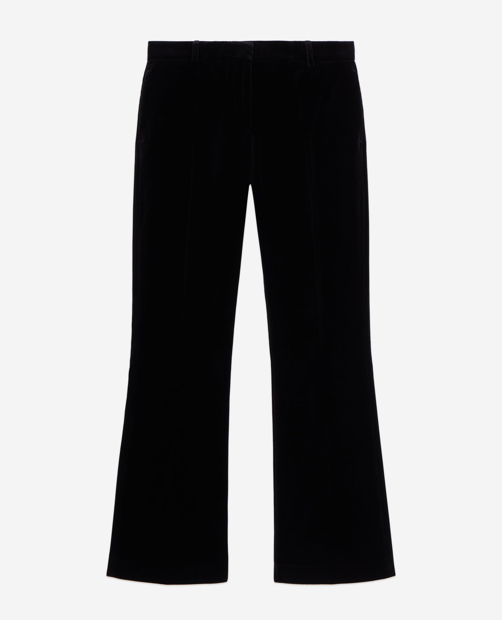 Velvet Suit Trousers | Women | Black