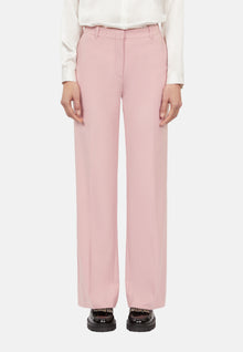 Wool-Blend Suit Trousers | Women | Pastel Pink