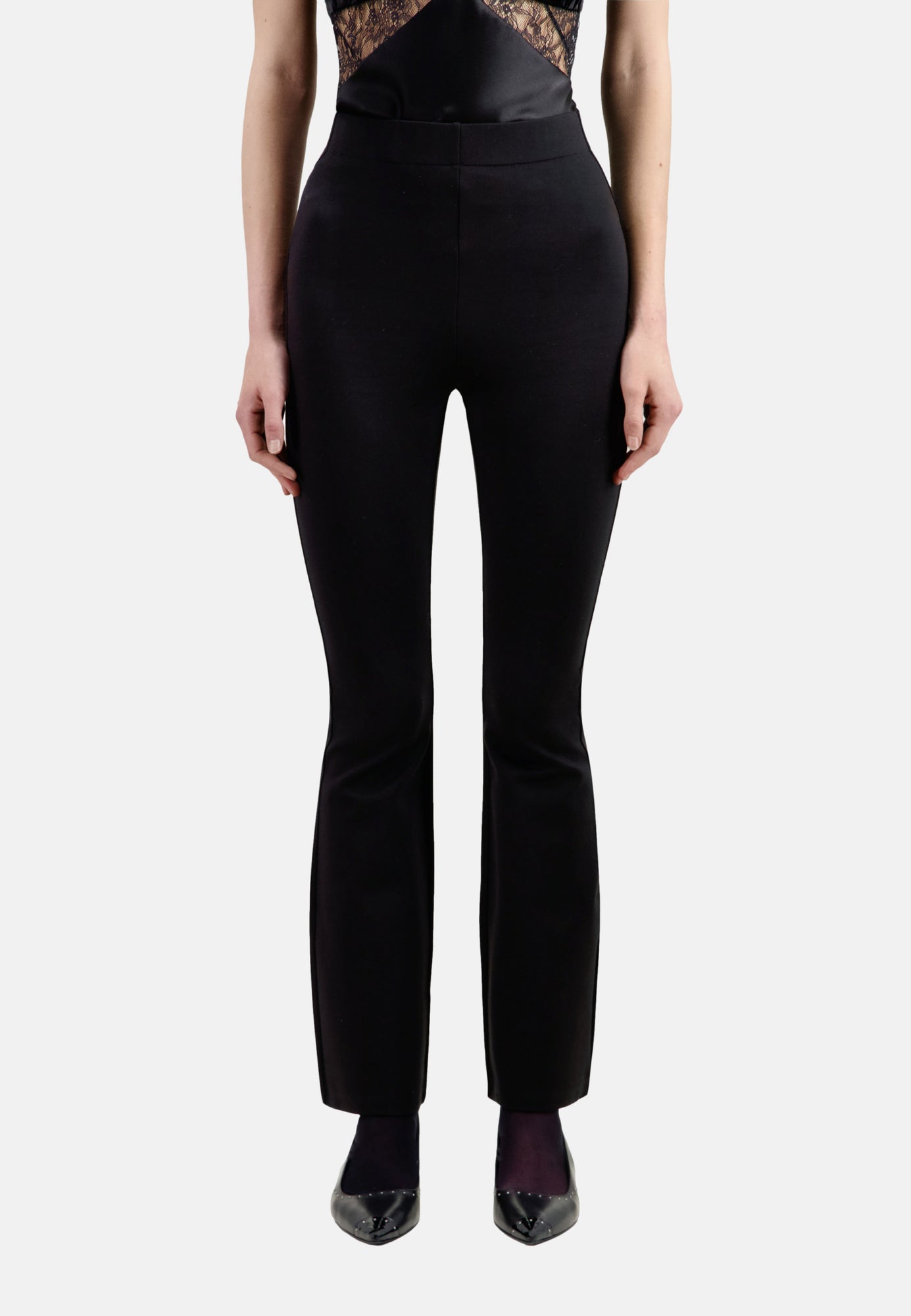 Flare Trousers | Women | Black