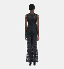 Lace Trousers | Women | Black