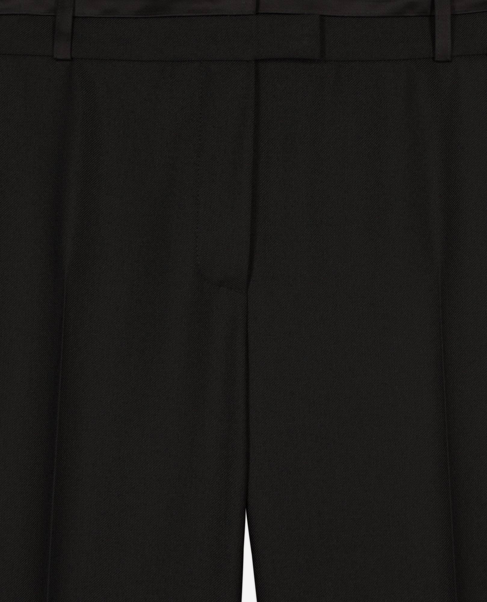 Wide-Leg Suit Trousers | Women | Black