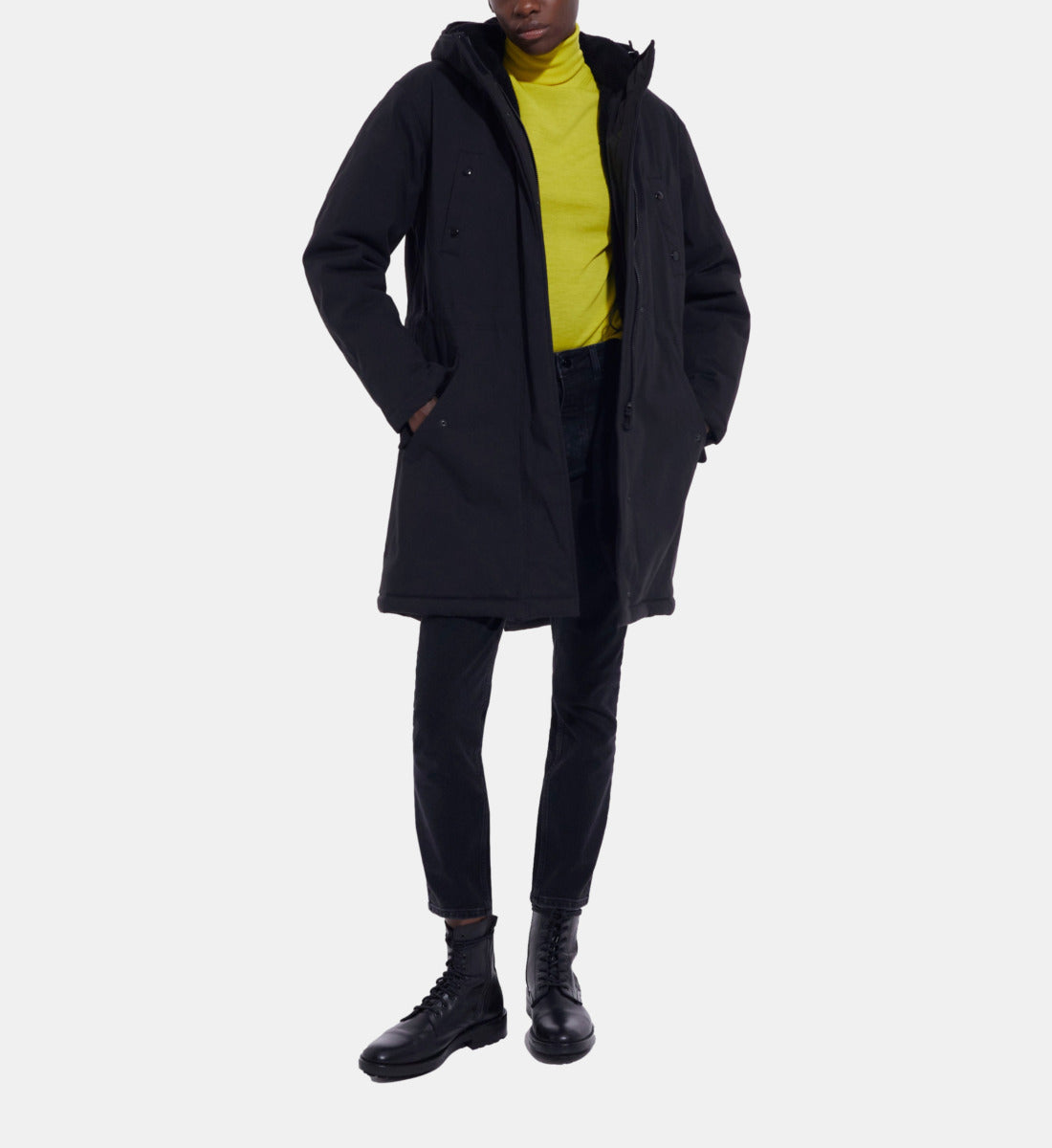 Long Parka | Women | Black