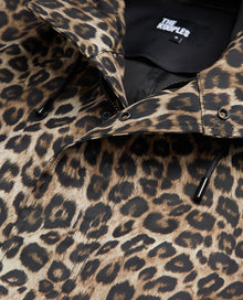 Long Parka With Print Hood | Women | Leopard