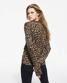 Print Cashmere Sweater | Women | Leopard