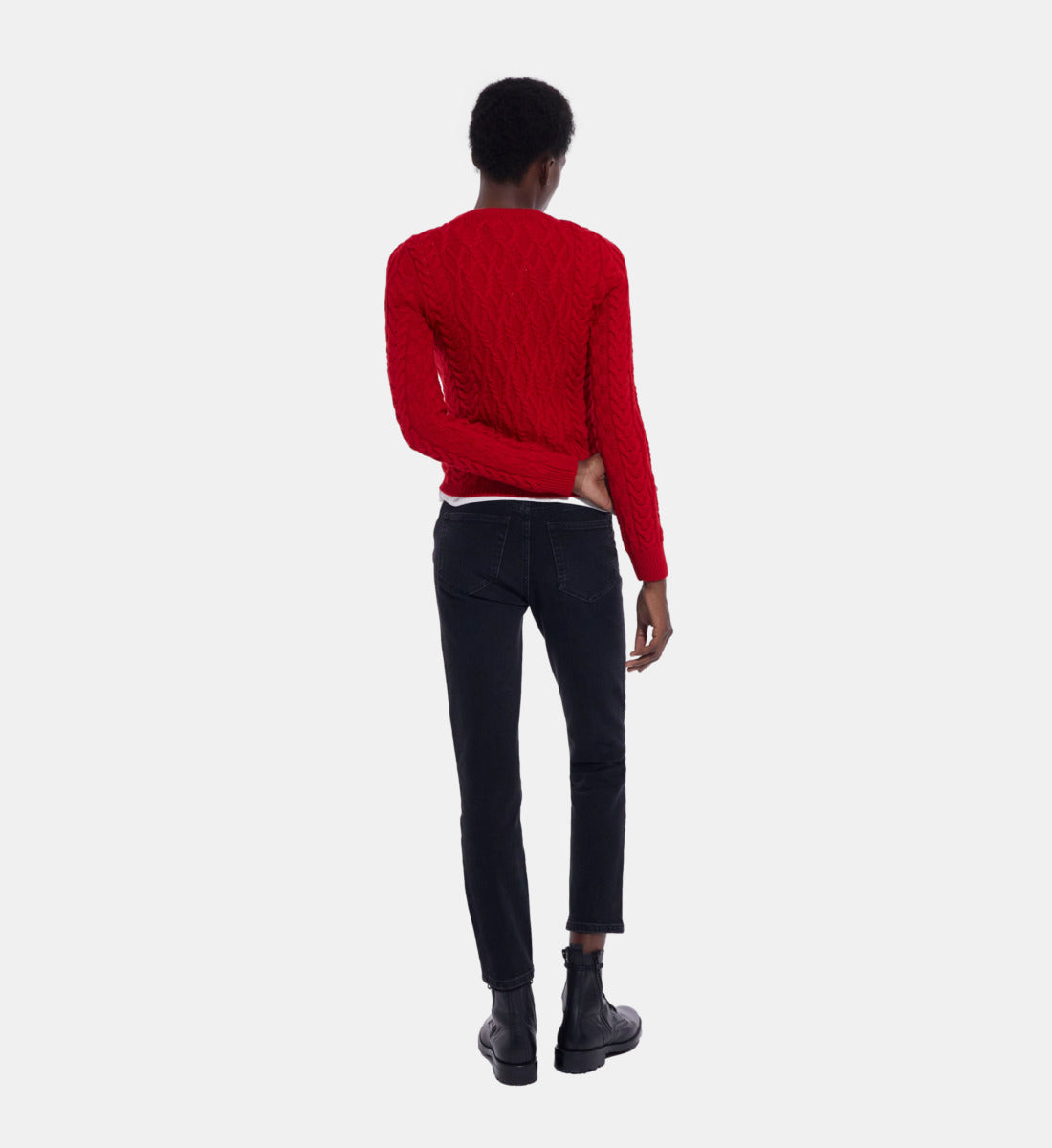 Wool Sweater | Women | Tango Red