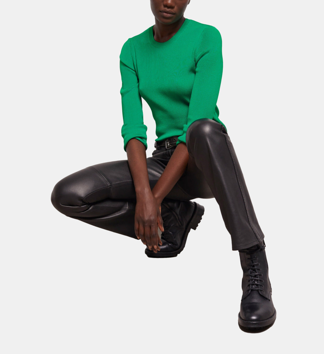 Slim-Fit Top | Women | Green