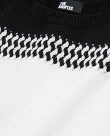 Two-Tone Jumper | Women | White x Black