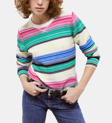 Wool Printed Sweater | Women | Multicolorlor