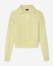 Wool-Blend Sweater | Women | Yellow