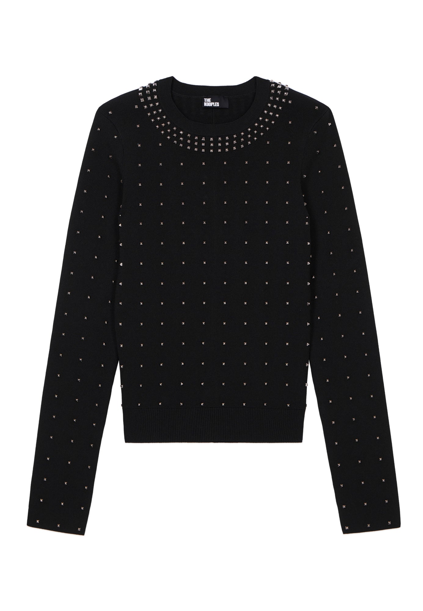 Sweater With Spikes | Women | Black