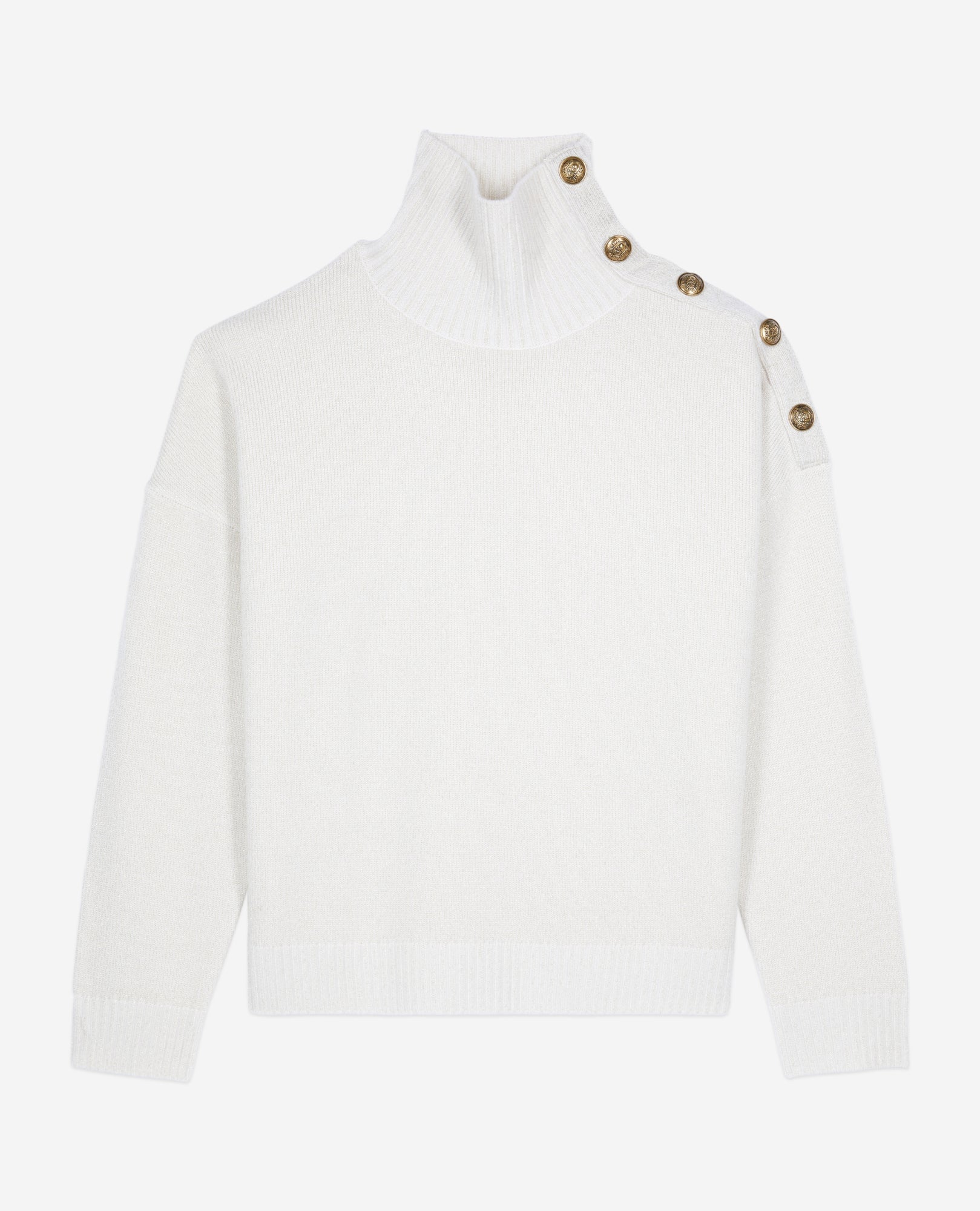 Wool And Cashmere Sweater | Women | Ecru