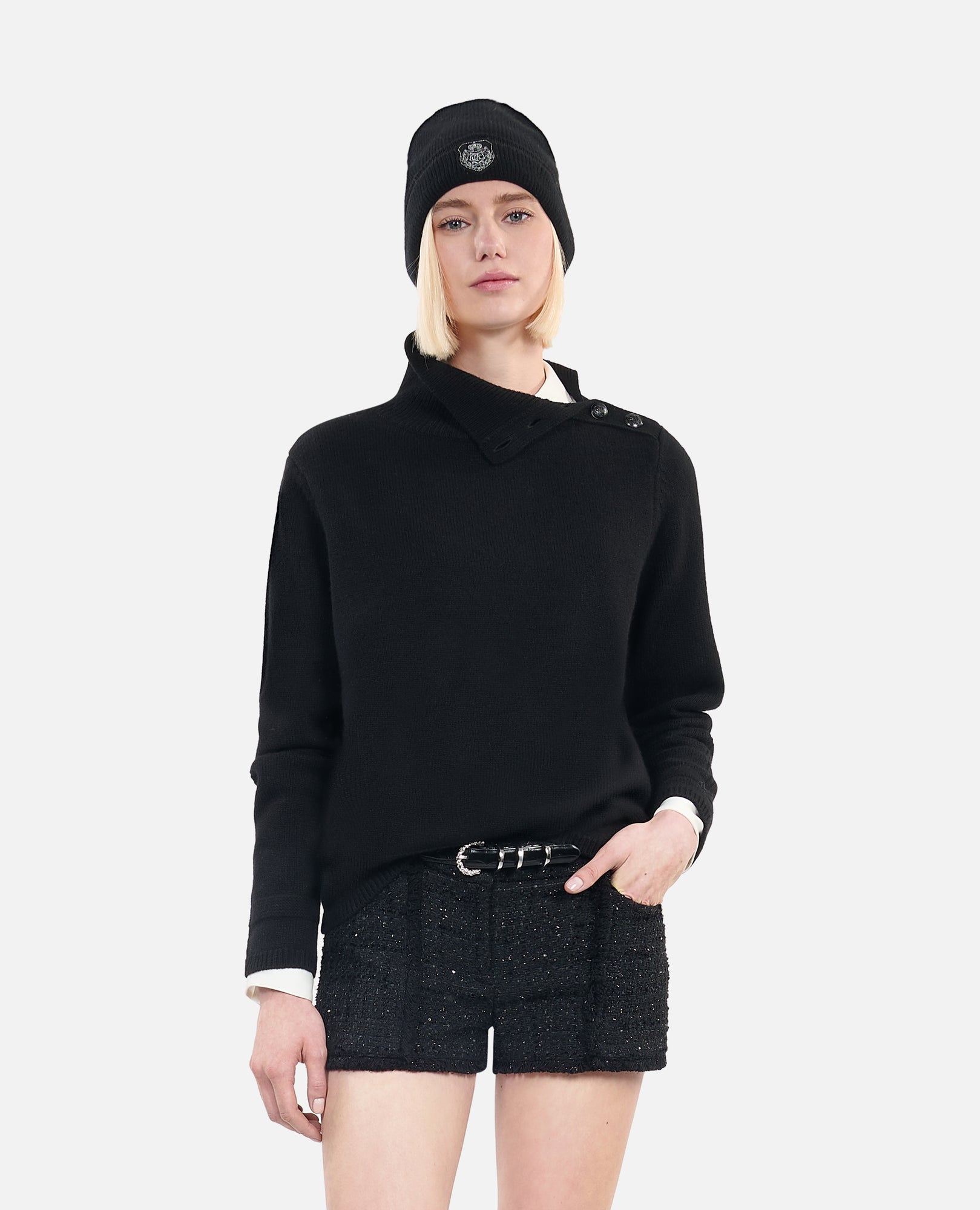 Wool Sweater | Women | Black