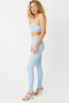 Noelle Waffle Legging Flurries